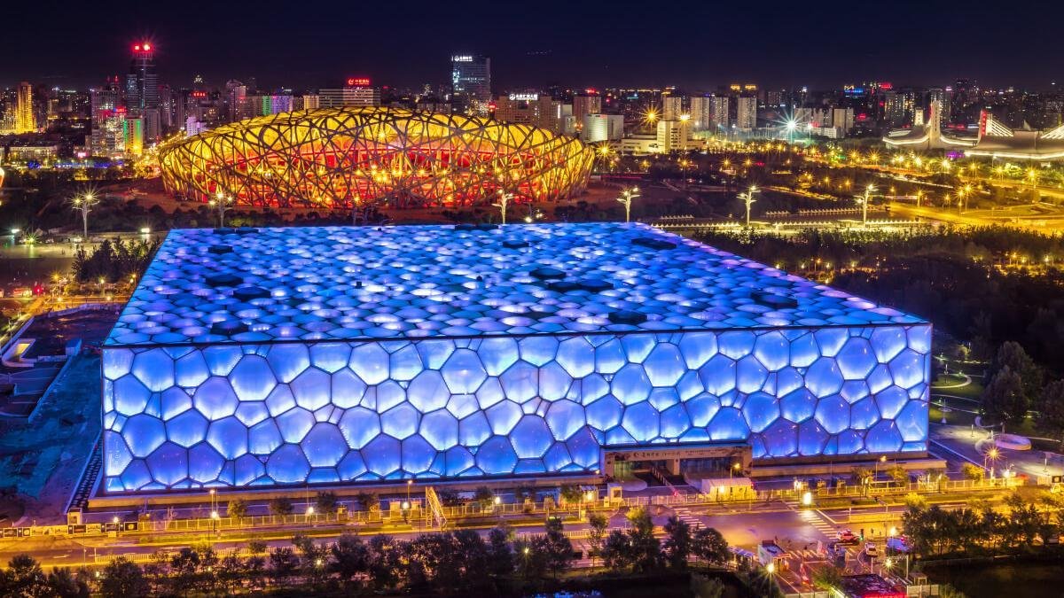 Beijing National Aquatics Center (Water Cube) -- Jinda cable supply project