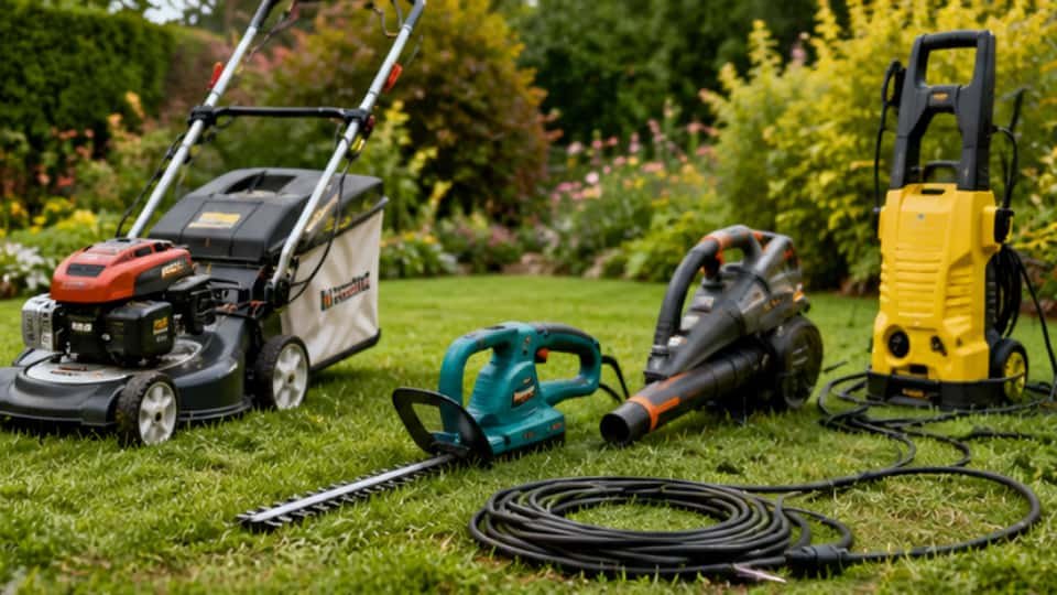 Gardening and landscaping equipment