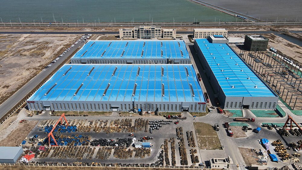 Jinda Cable Group headquarters and manufacturing facility in Shandong, China