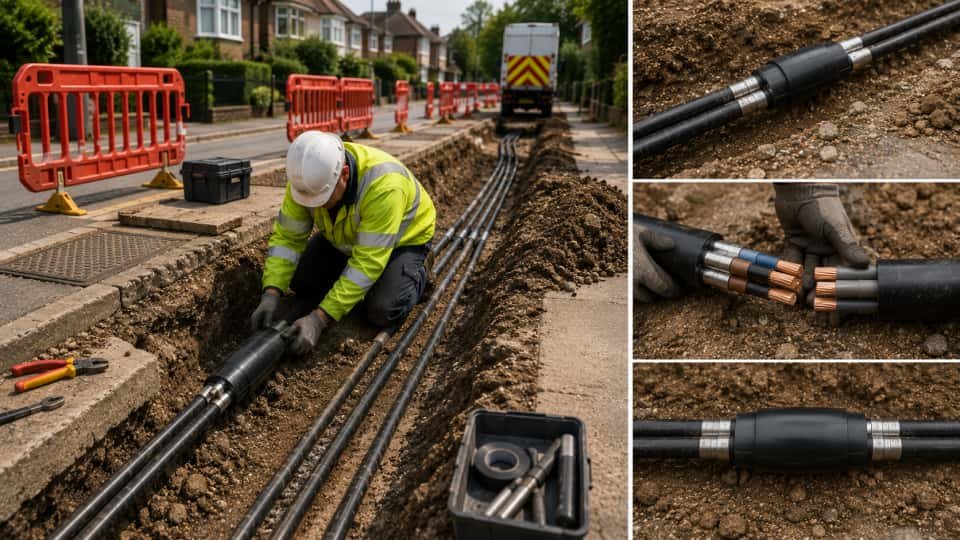 Urban LV distribution cable installation in price-sensitive markets