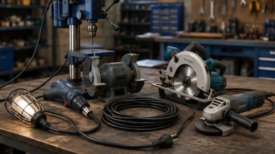 Light workshop tools and equipment