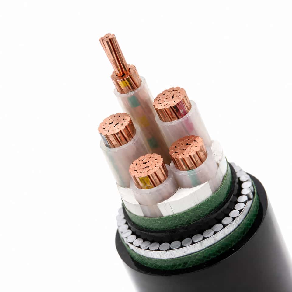 Mine Mobile XLPE Insulated Steel Wire Armoured Power Cable MYJV32