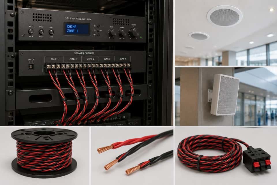 Public Address and Speaker Lines cable product