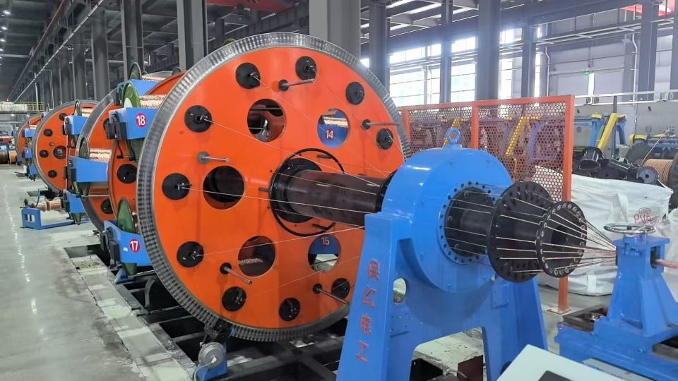 Custom cable manufacturing production line