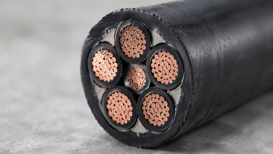 10-types-of-cable-06-flexible-trailing-cable-cross-section-showing-fine-wire-stranding-elastomeric-sheath-core-arrangement