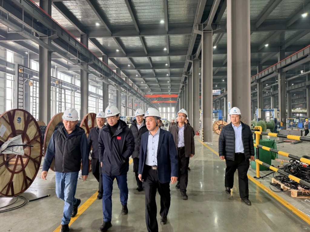 Jinan Municipal Bureau of Commerce Visits Shandong Jinda (3)