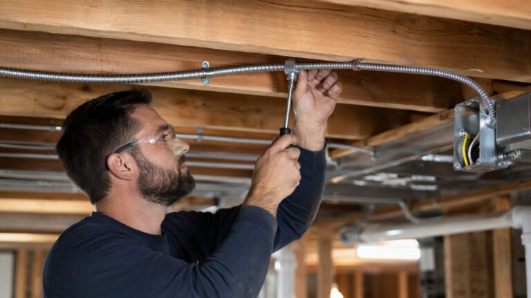 Can I use armored cable in a house?