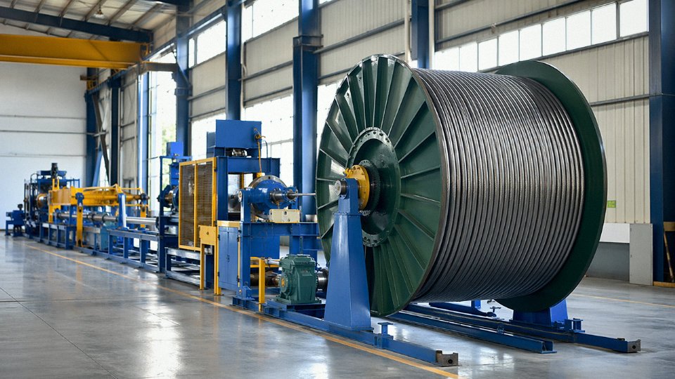 armored-cable-ran-outside-09-jinda-factory-armored-cable-production-line-drum-winding
