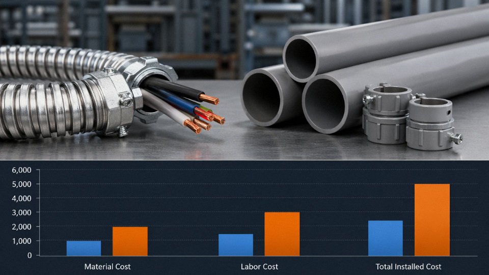 armored-cable-vs-conduit-05-material-cost-comparison-chart