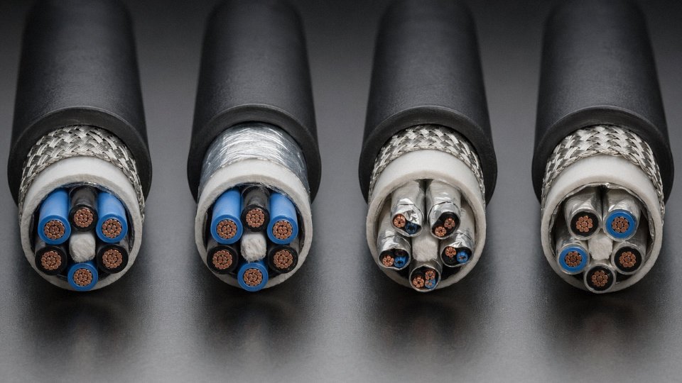four-types-of-cable-01-control-cable-shielding-configurations-overall-vs-individual-pair-foil-braid-cross-section-diagram
