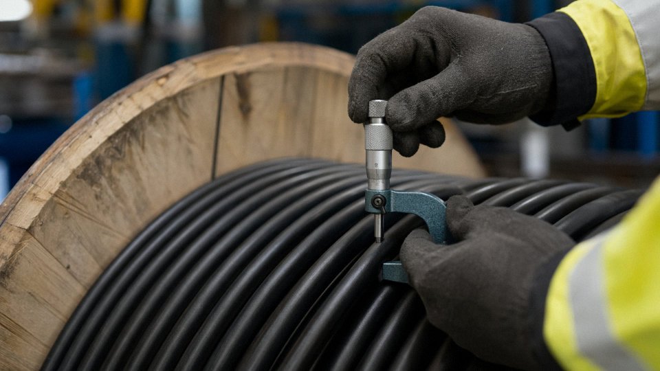 how-to-choose-power-cable-09-drum-inspection-micrometer-measurement
