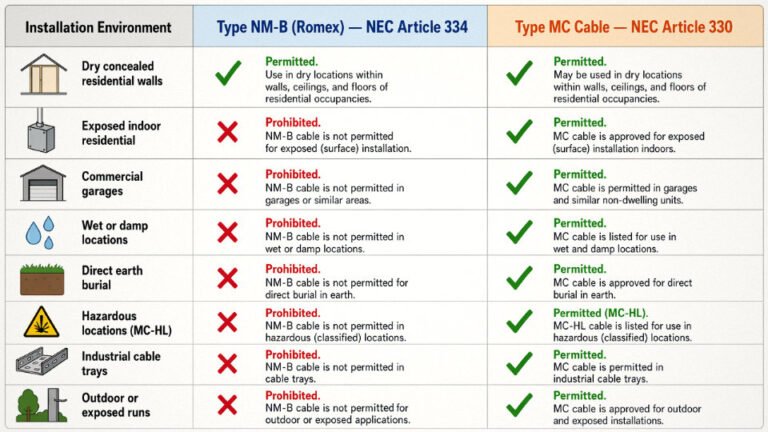 Is Romex an armored cable?
