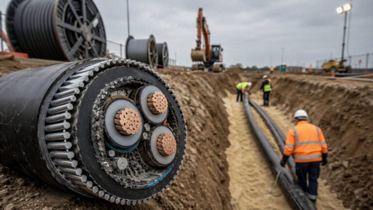 What is armored cable used for?