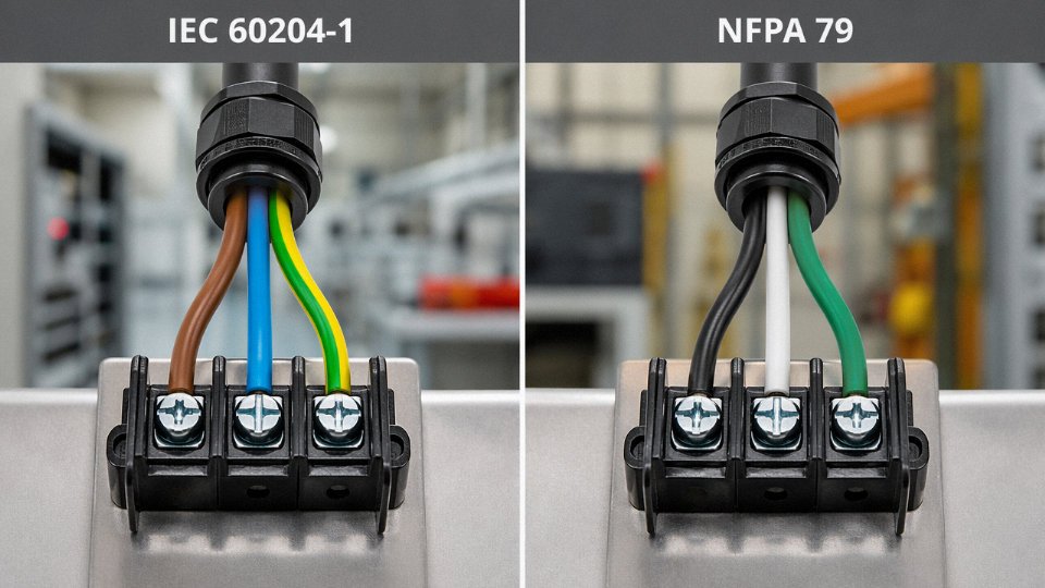 3-wire-power-cord-color-code-01-IEC-60204-1-vs-NFPA-79-machine-wiring-color-comparison-diagram