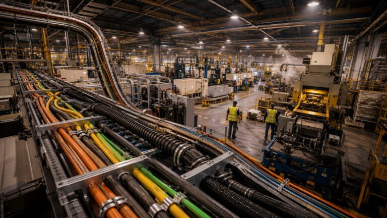 What type of wiring is best suited for industrial environments?