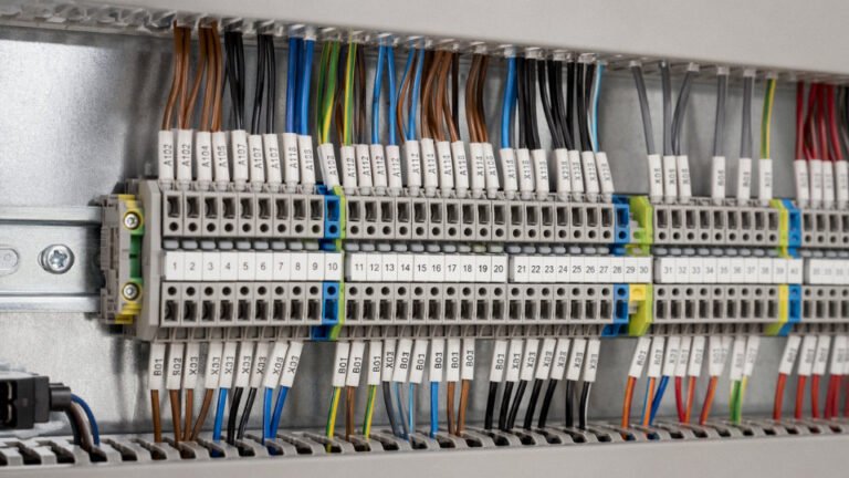 What color are control wires?