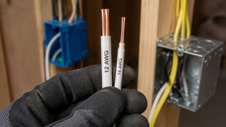 Are houses wired with 12 or 14 gauge wire?