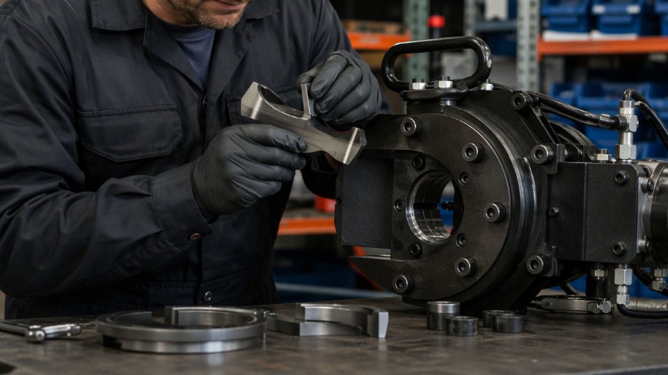 how-to-cut-industrial-cable-07-blade-inspection-and-hydraulic-cutter-maintenance