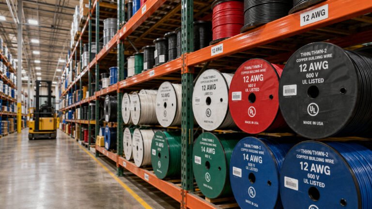 What is the most common building wire?