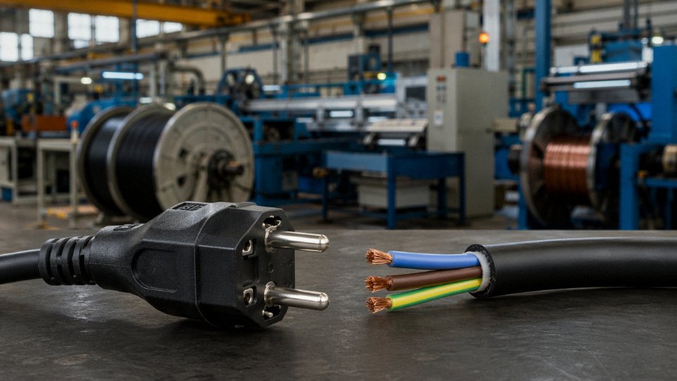 plug-vs-cable-difference-01-jinda-production-floor-cable-manufacturing