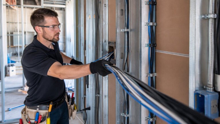 Can you run low voltage wire without conduit?