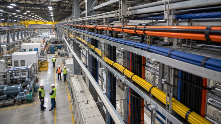 What are industrial cables used for?