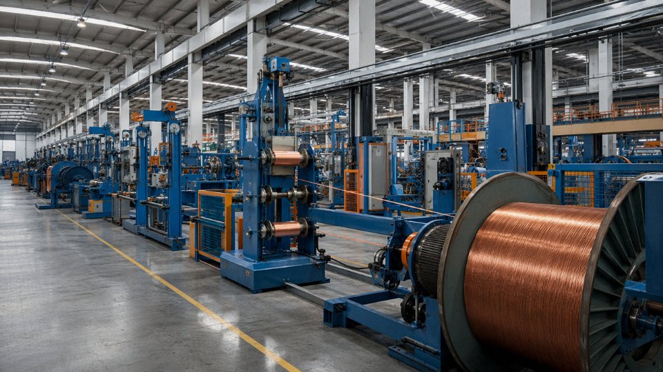 what-are-industrial-cables-used-for-10-jinda-cable-manufacturing-facility-production-floor-copper-stranding-insulation-extrusion