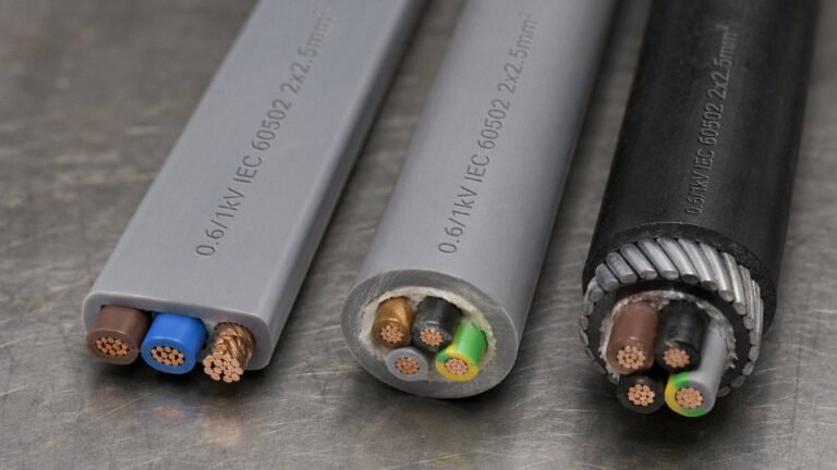 What does 240V cable look like?