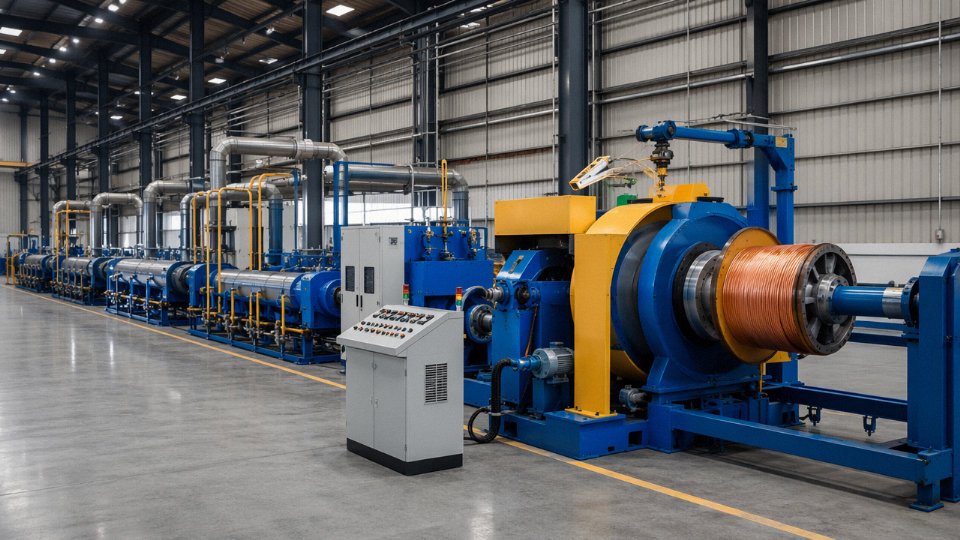 what-is-type-4-power-cable-10-rubber-cable-vulcanization-extrusion-line