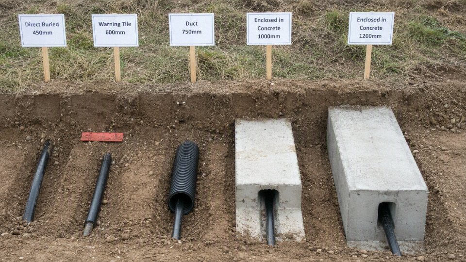 armoured-cable-burial-depth-01-installation-method-depth-comparison