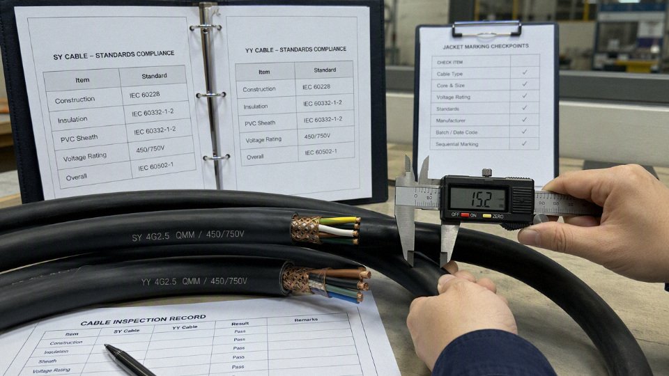 sy-vs-yy-cables-standards-compliance-document-and-jacket-marking-checkpoints